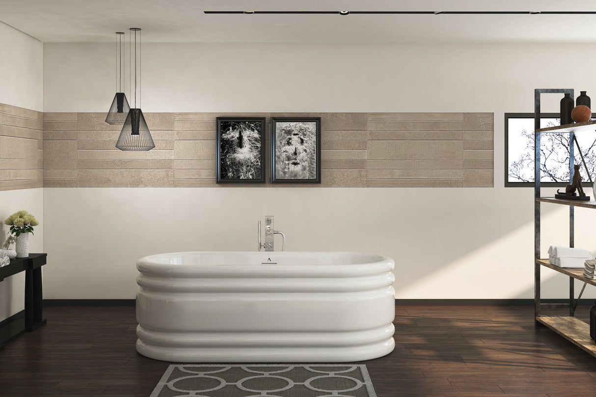 Americh NN6632T-BI Neena 6632 - Tub Only - Biscuit