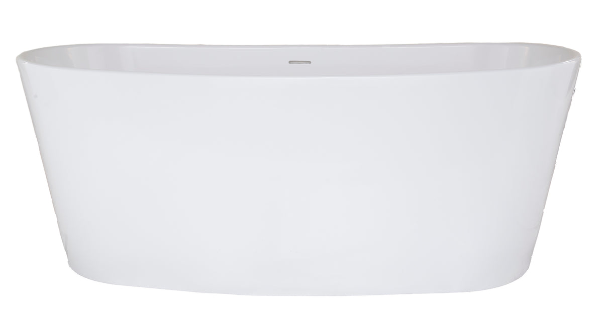 Hydro Systems NEW6631HTO-WHI NEWBURY 6631 METRO TUB ONLY-WHITE