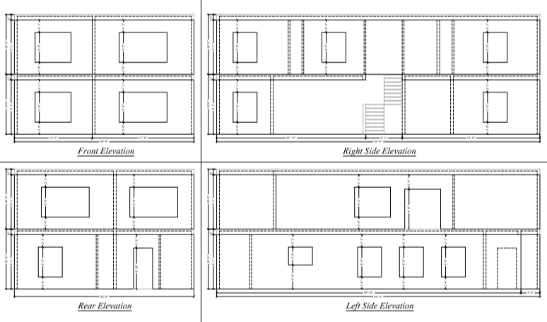 abodeMOD "blockHAUS" ABODEMOD2550 3 Bedroom(s), 2 Bathroom(s) 2550 Square Feet Prefab Shell