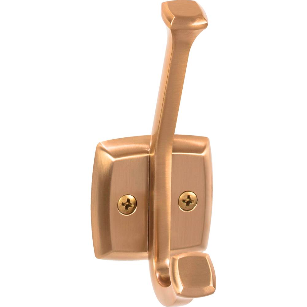 Top Knobs TK1060 Juliet Hook 4 3/4 Inch - Honey Bronze