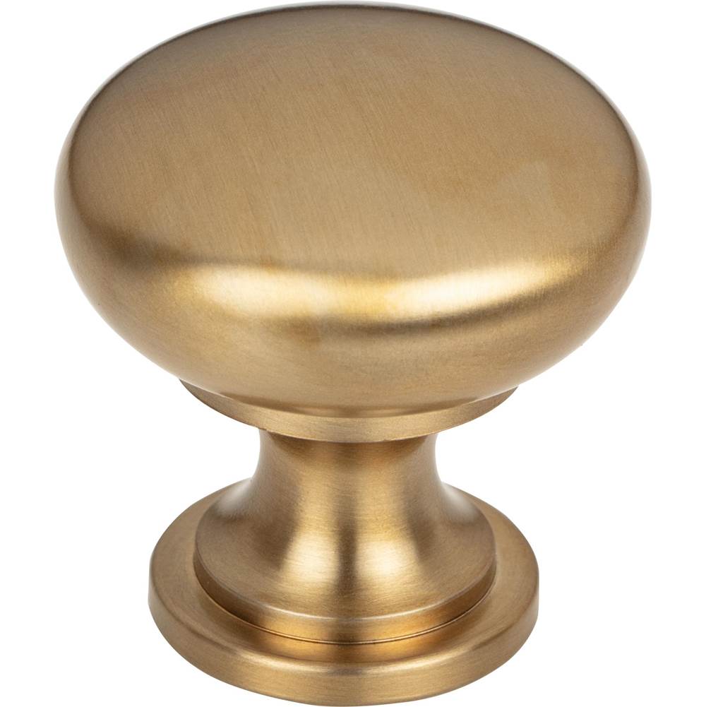 Top Knobs M2203 Hollow Round Knob 1 3/16 Inch - Honey Bronze
