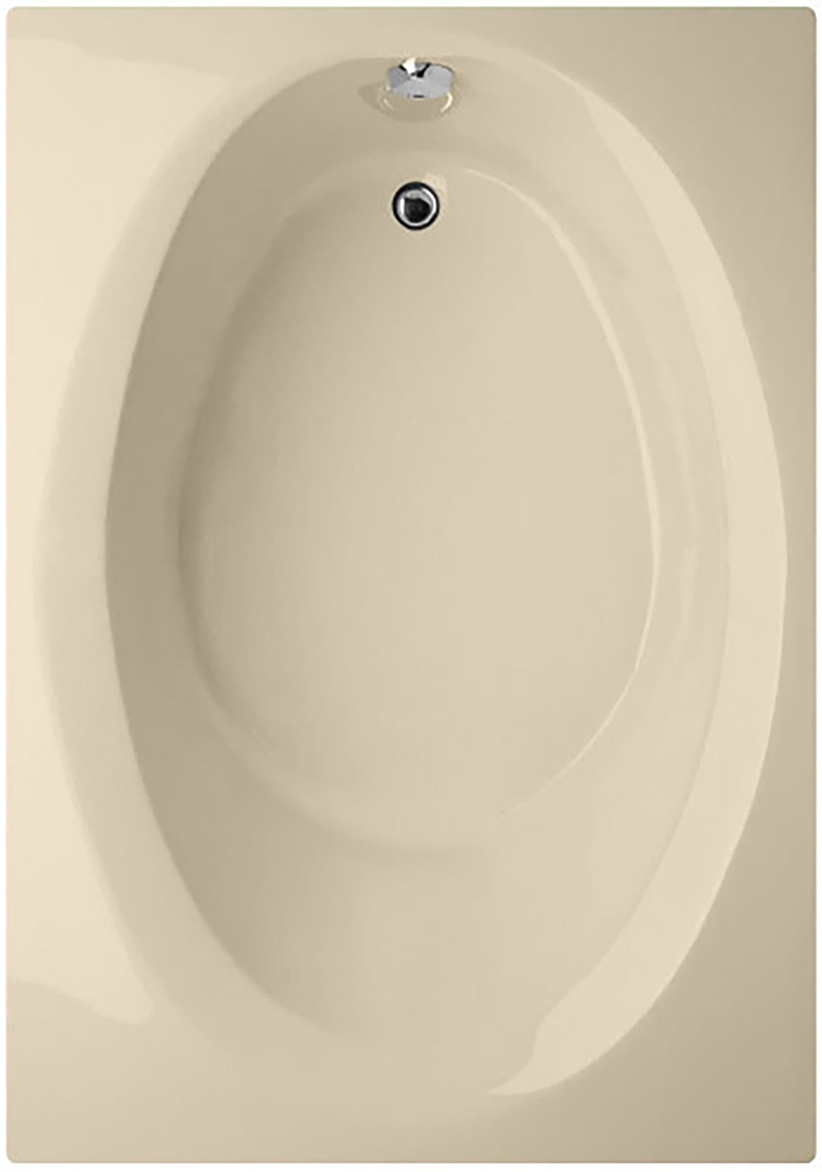 Hydro Systems OVA8442GTO-BON OVATION 8442 GC TUB ONLY-BONE
