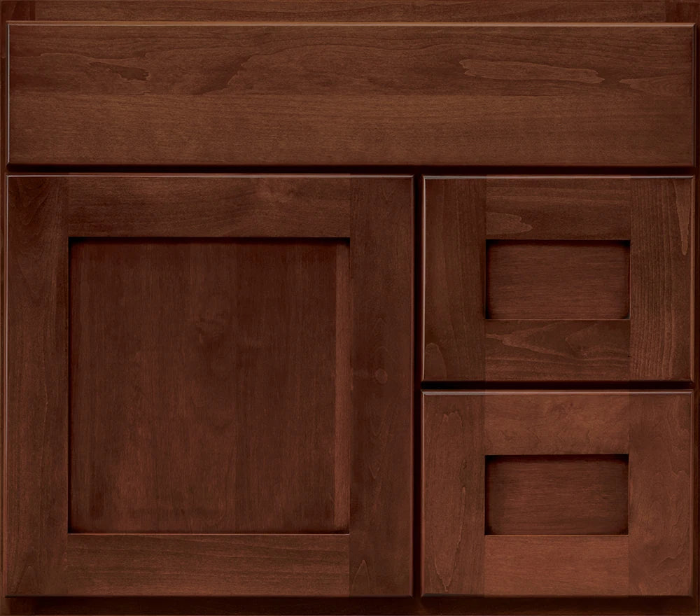 36" Exclusive Brown Bertch Wood Vanity