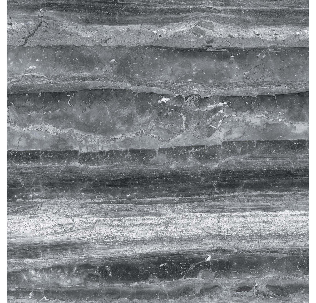 Daltile Elemental Selection Titanium Grey Slab 63x126 Glossy 6MM Porcelain Slab CM13631266SLB1L