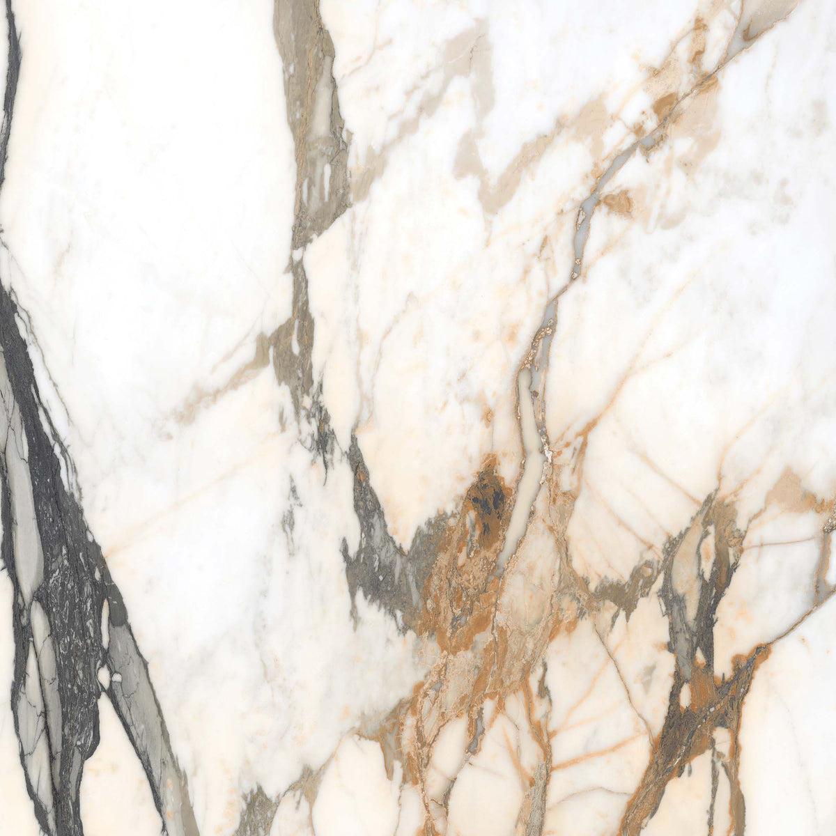 Daltile Elemental Selection Calacatta Topaz Slab 63x126 Matte 6MM Porcelain Slab CM8263126DB1P