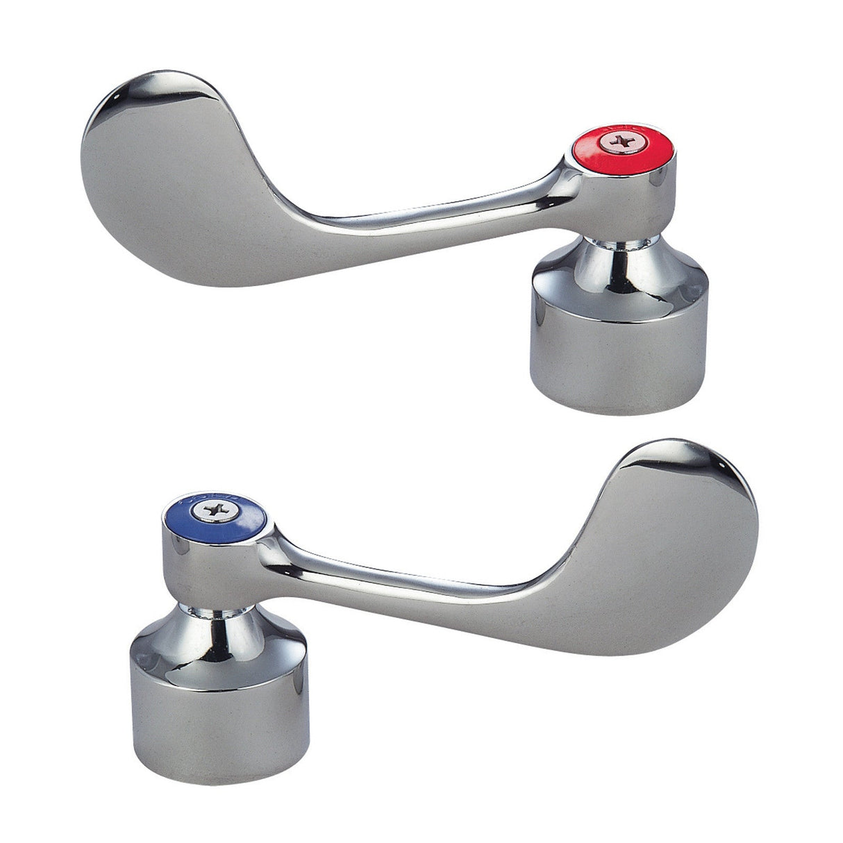 John Boos PB-WR Stainless Steel Wrist Blade, for Heavy Duty Faucet (Case of 1 Pair)