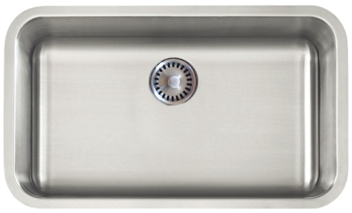 Lenova PC-SS-CL-S2-16 Undermount Single Bowl 30-1/8 x 17-7/8 x 9 - Brushed Satin