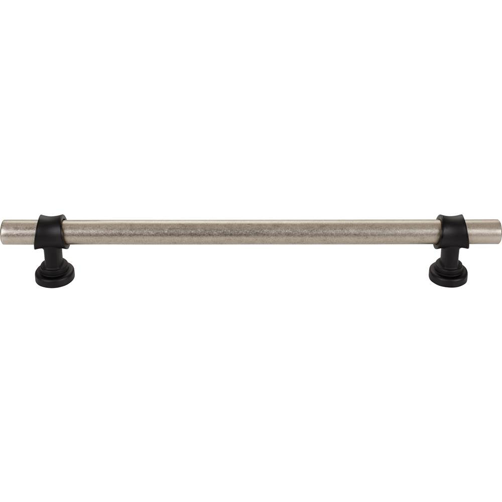 Top Knobs M2780 Bit Appliance Pull 18 Inch (c-c) - Pewter Antique and Flat Black