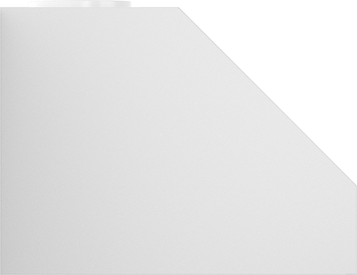 Vent-A-Hood PRXH18-254 WH 54" 600 CFM Professional Wall Mount Range Hood with Magic Lung Blower, White