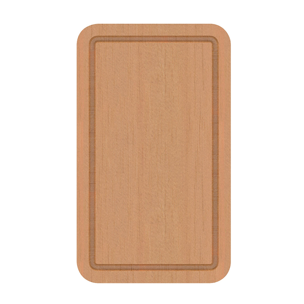 FRANKE PT-41S 11.0-in. x 18.5-in. Solid Wood Cutting Board for Pescara Series Sinks
