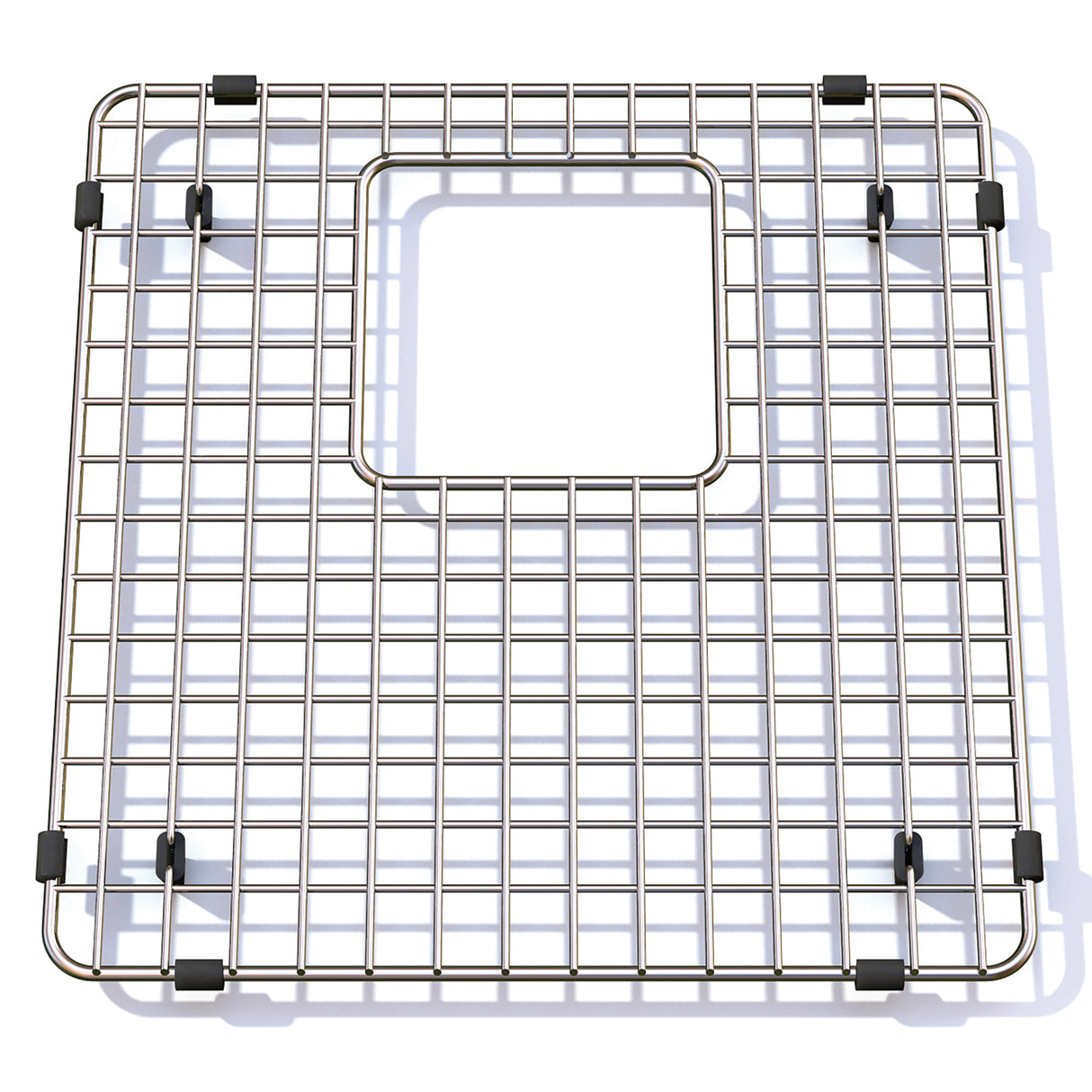 FRANKE PT17-36S 15.4-in. x 15.8-in. Stainless Steel Bottom Sink Grid for Pescara PTX110-17/PTX160-31/PTX160-40 Sinks In Stainless