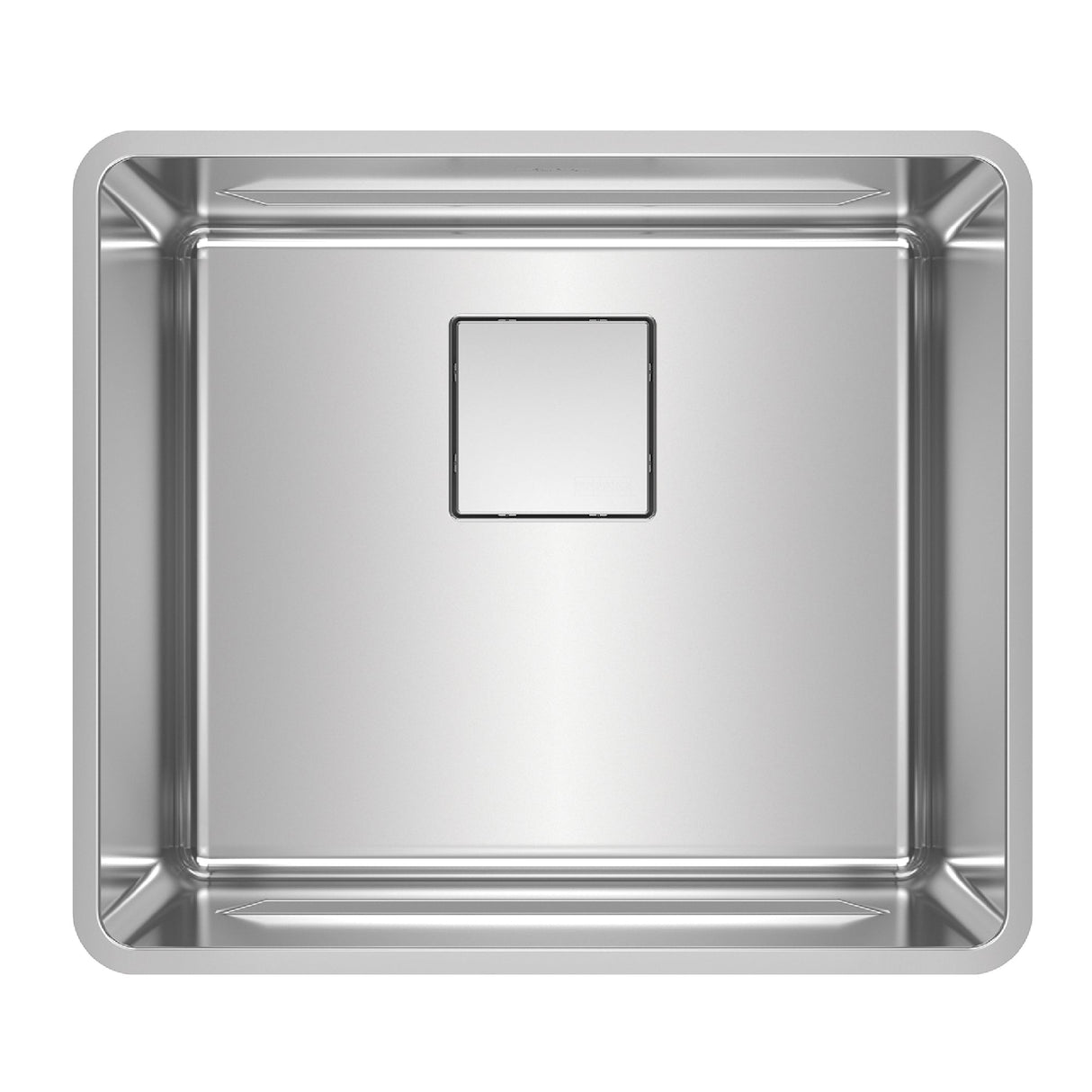 FRANKE PTX110-20 Pescara 21-in. x 18-in. 18 Gauge Stainless Steel Undermount Single Bowl Kitchen Sink - PTX110-20 In Pearl