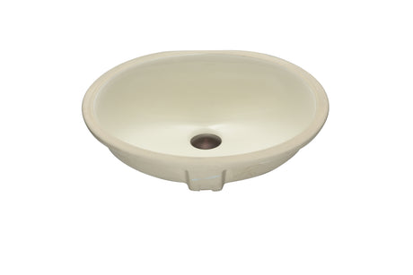 Lenova PU-902B Undermount Oval - Bisque and Smooth