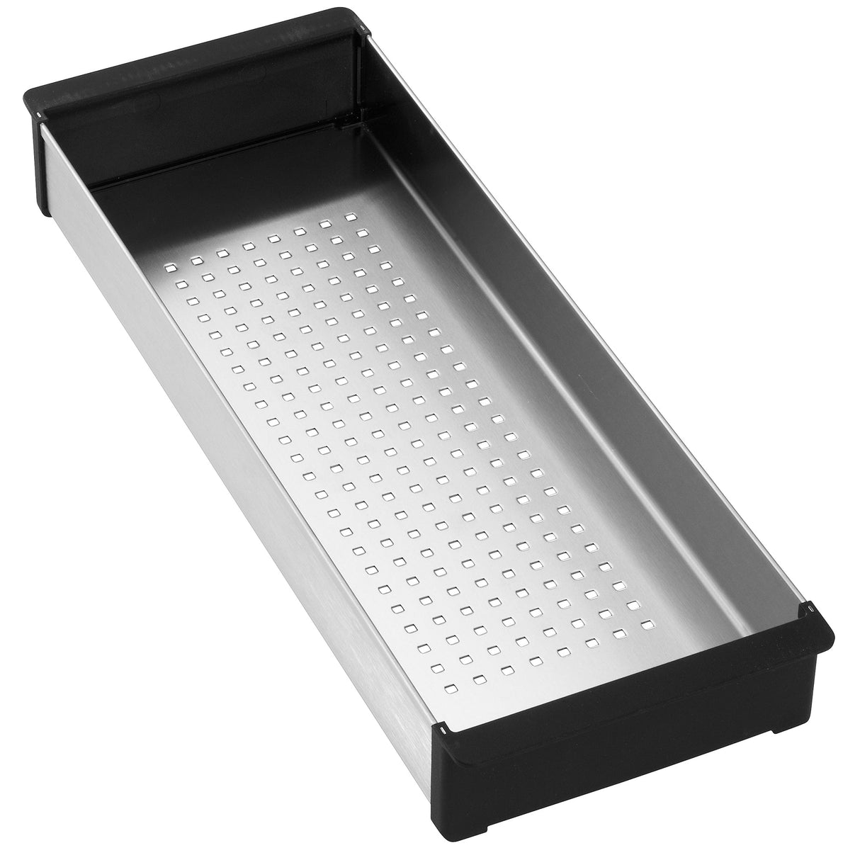 FRANKE PX-70S 6.1-in. x 17.3-in. Stainless Steel Colander. In Stainless