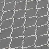 Pebble arabesque 10.43X12.28 glass mesh mounted mosaic tile SMOT-GLS-PEBARA8MM product shot multiple tiles angle view