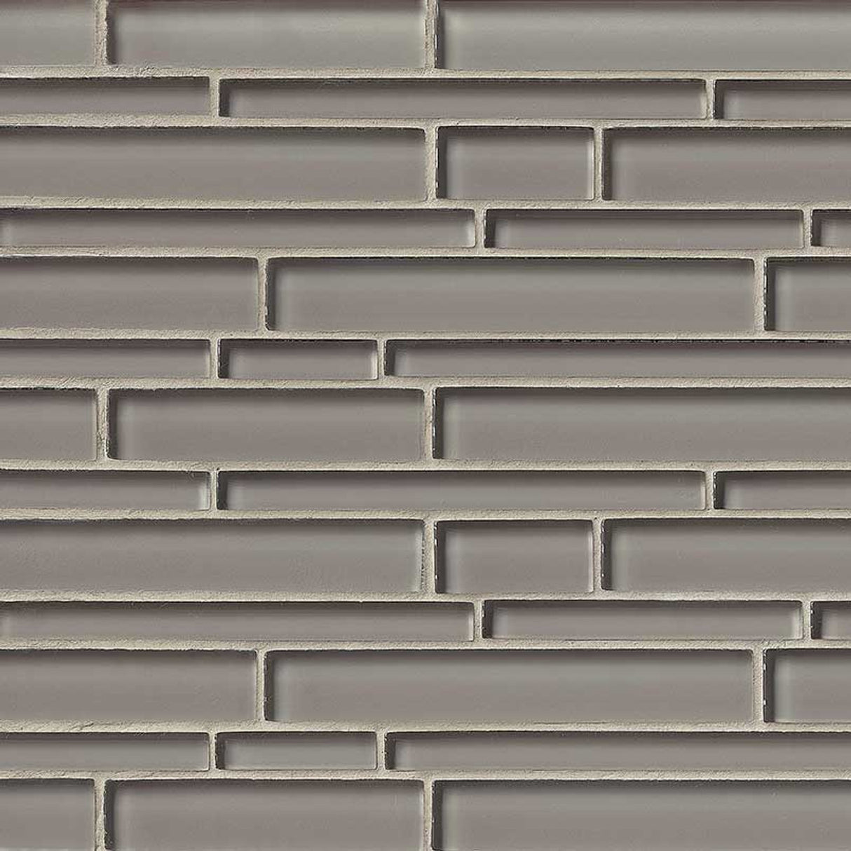 Pebble Interlocking 12"x13.25" Glossy Glass Patterned Look Wall Tile - MSI Collection product shot tile view