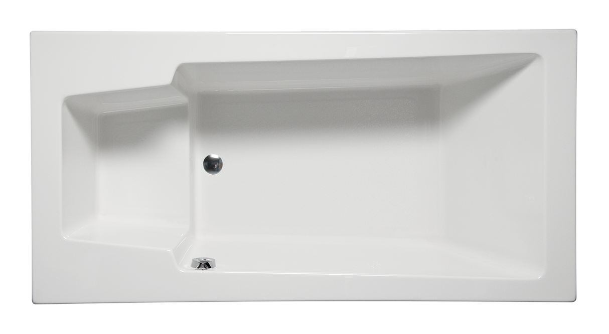 Americh PL7248TA2-BI Plaza 7248 - Tub Only / Airbath 2 - Biscuit