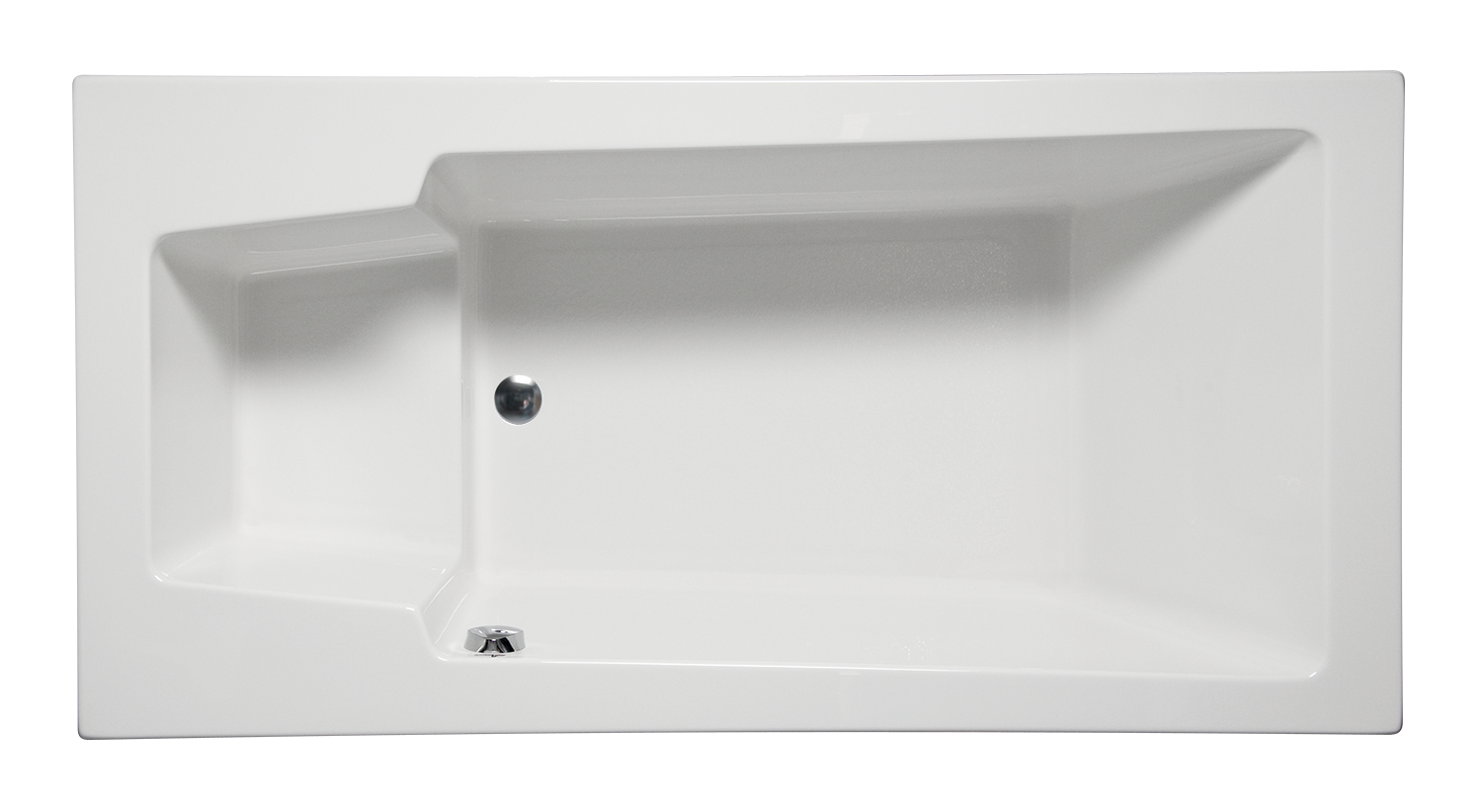 Americh PL7248TA2-BI Plaza 7248 - Tub Only / Airbath 2 - Biscuit