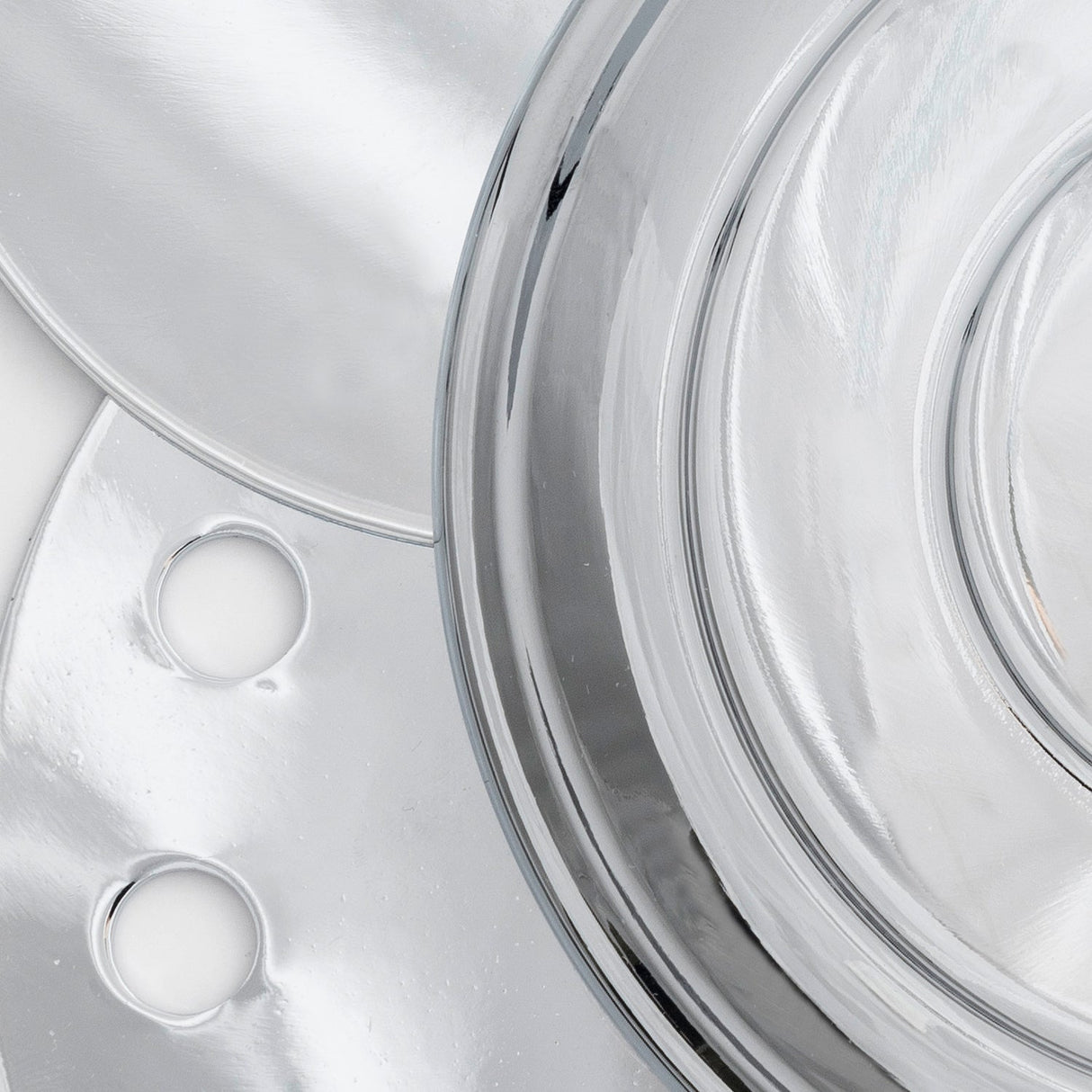 Maria Theresa 3 Light Hand Cut Crystal Polished Chrome Semi Flush Mount 4430-CH-CL-MWP