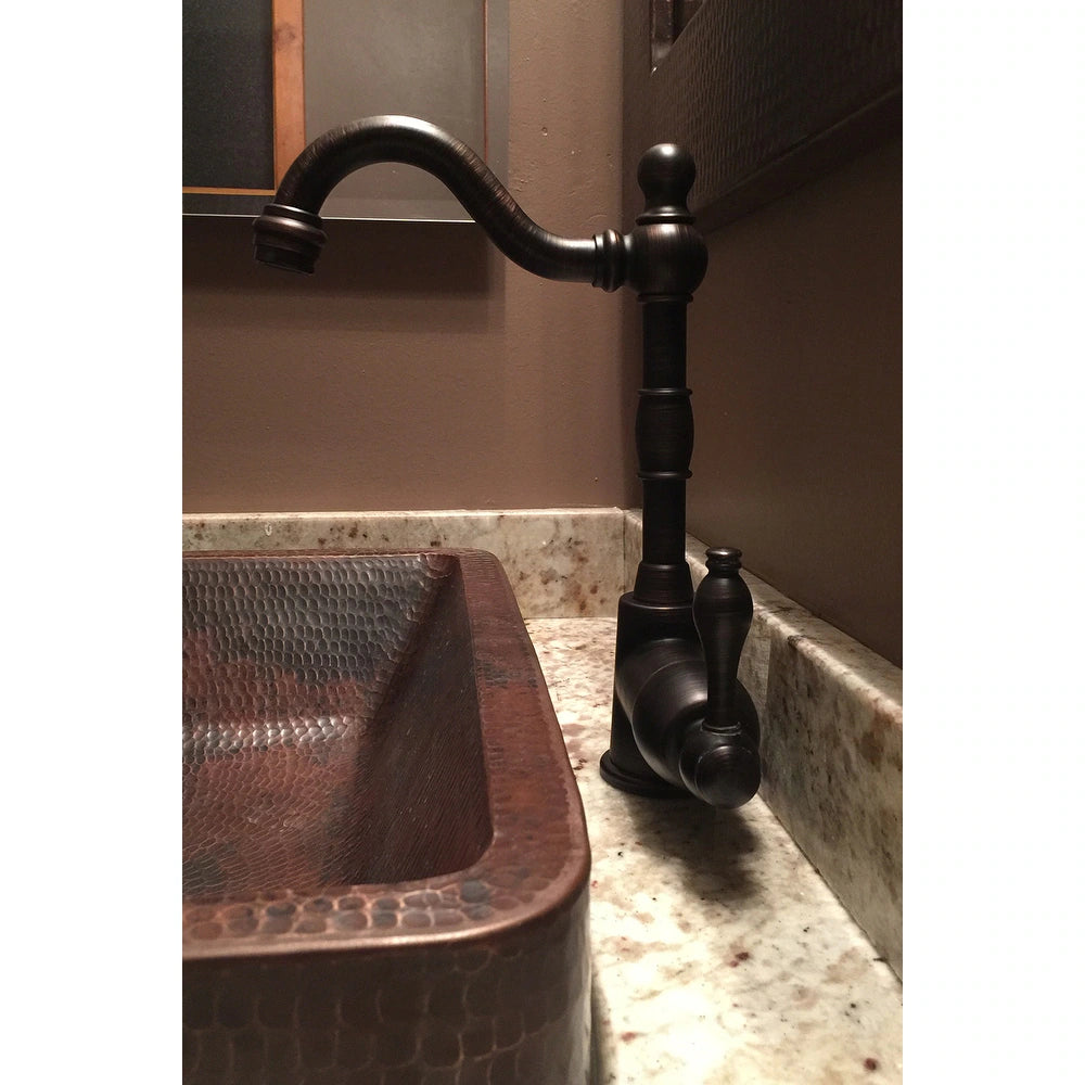 Premier Copper Products Single Handle Bar or Vessel Filler Faucet in Oil Rubbed Bronze (B-BV01ORB)