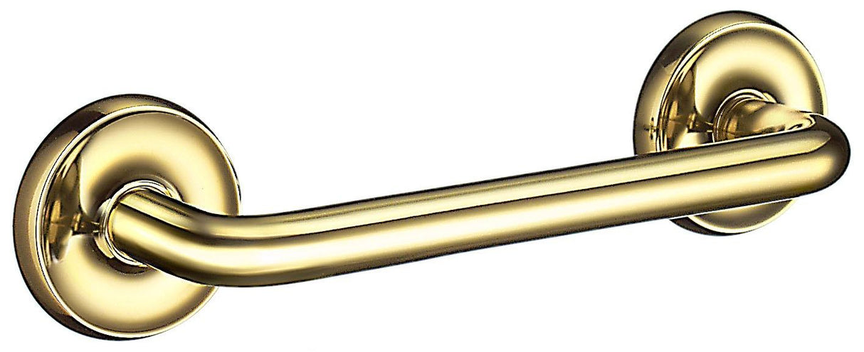 Smedbo Villa Grab Bar in Polished Brass