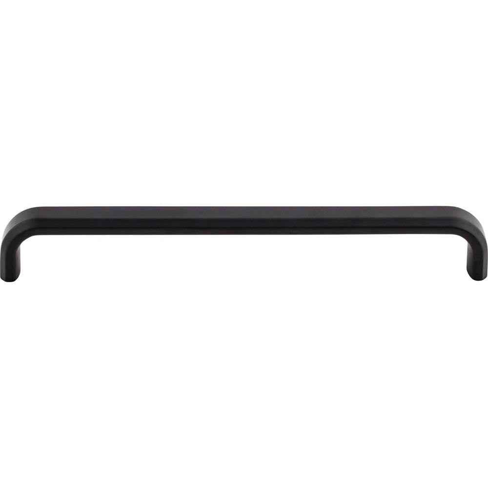 Top Knobs TK3014 Telfair Pull 7 9/16 Inch (c-c) - Flat Black