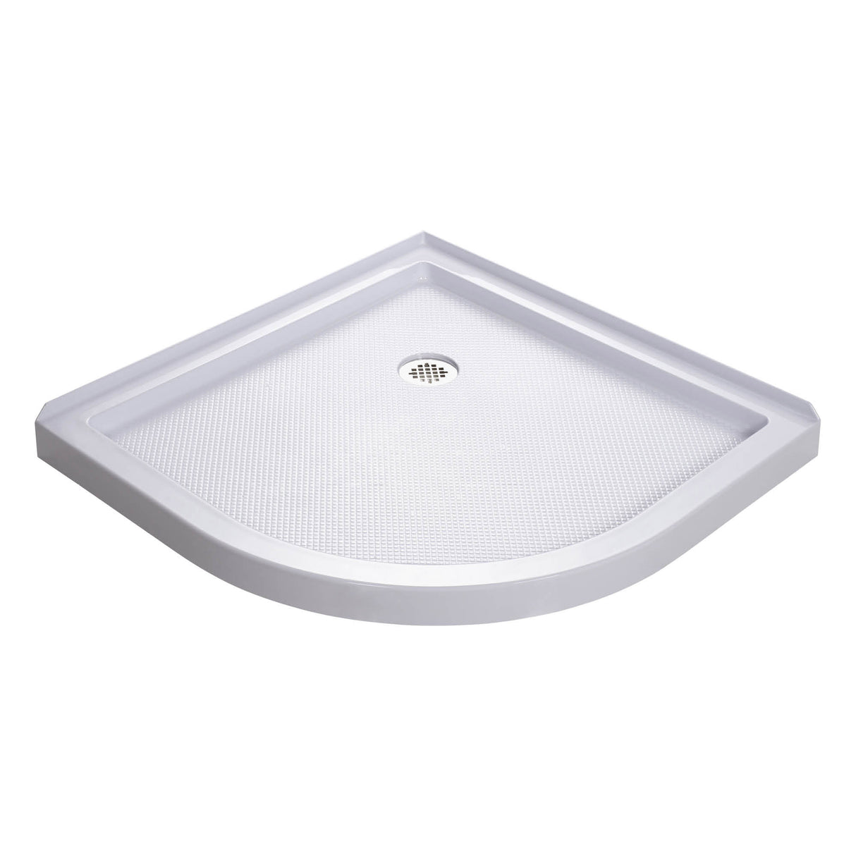 DreamLine Prime 33 in. x 74 3/4 in. Semi-Frameless Frosted Glass Sliding Shower Enclosure in Brushed Nickel with White Base Kit