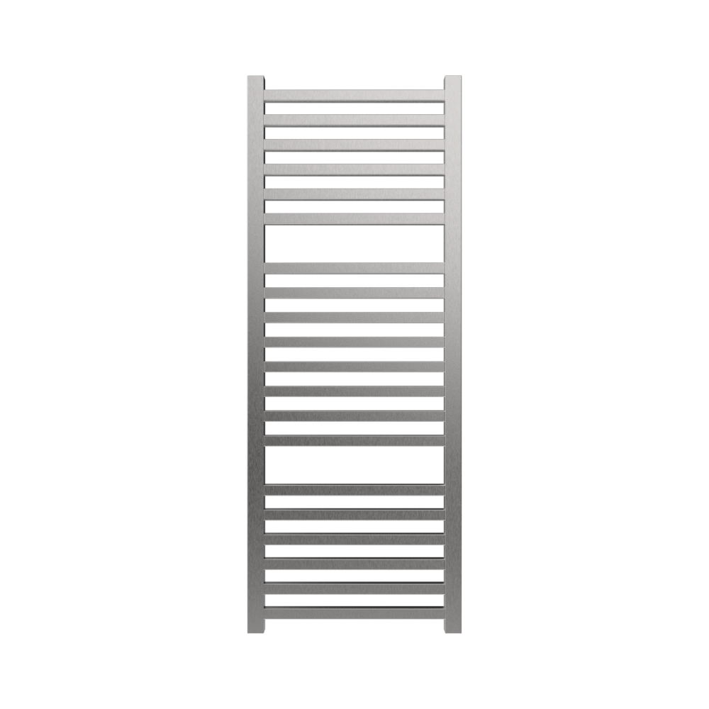 Amba Products Q2154B Quadro 20-Bar Hardwired Towel Warmer - 4.375 x 21.25 x 54.375 in. - Brushed Finish