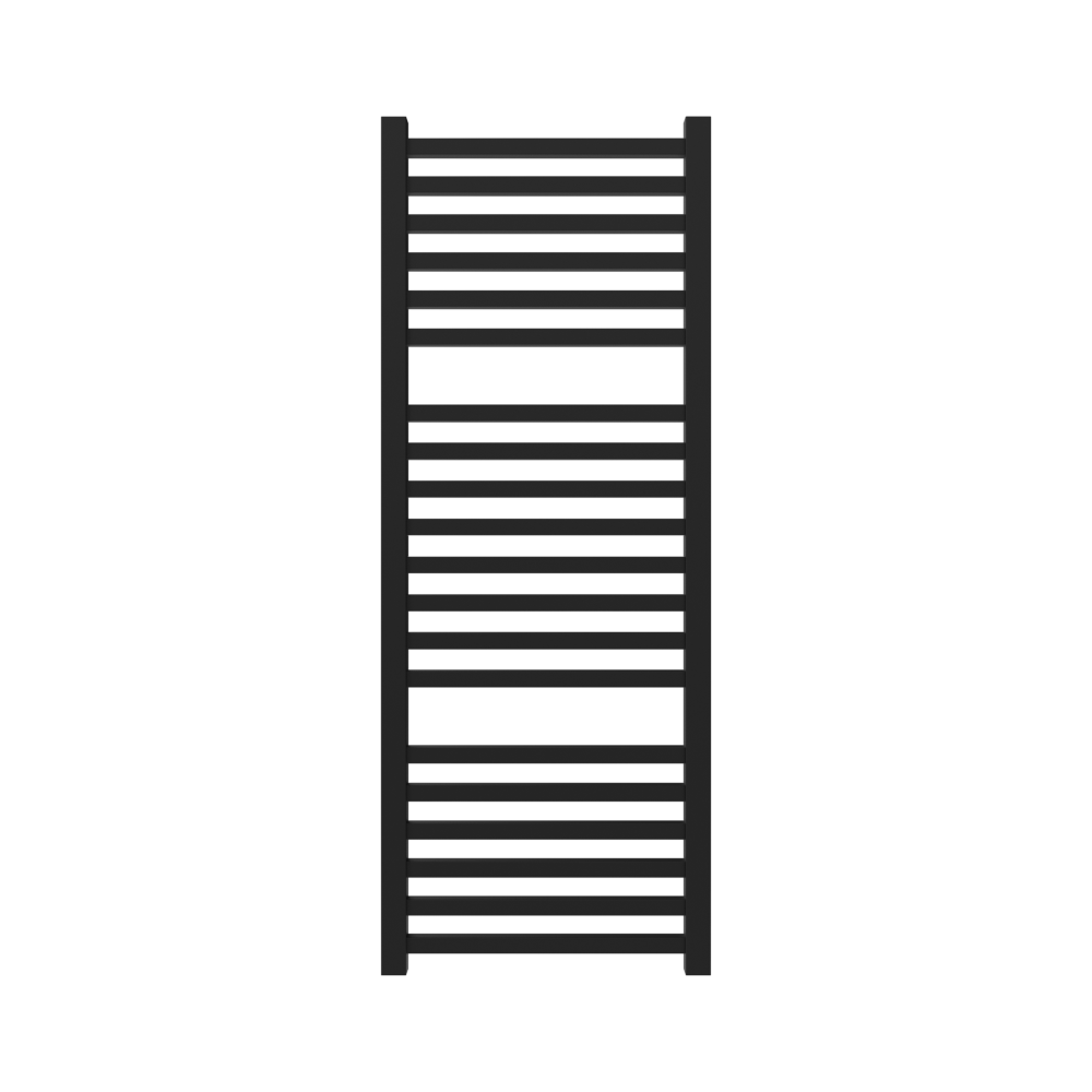 Amba Products Q2154MB Quadro 20-Bar Hardwired Towel Warmer - 4.375 x 21.25 x 54.375 in. - Matte Black Finish