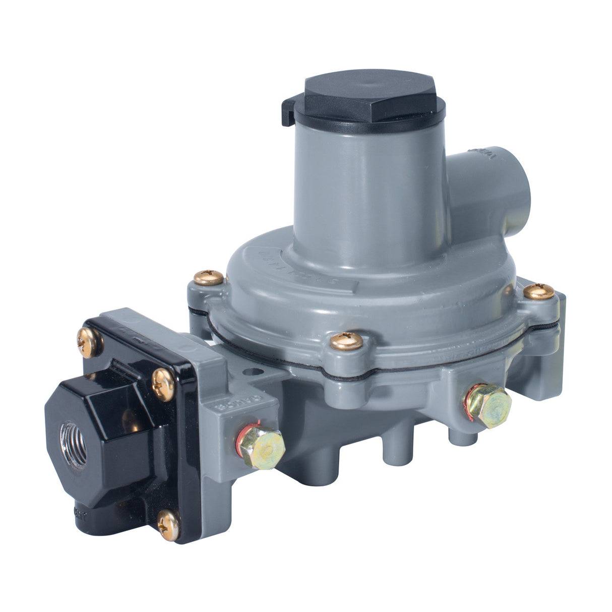 Emerson Fisher Type R232A-BBF 1/4 in. FNPT x 1/2 in. FNPT Aluminum Integral Two Stage Regulator w/ 10.2-13 in. w.c. Spring, 550K BTU/HR