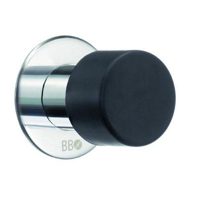 Smedbo Beslagsboden Door Stop in Polished Stainless Steel