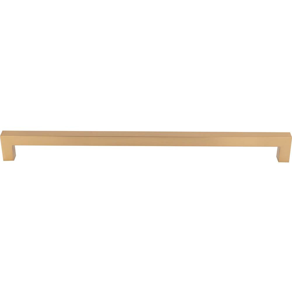 Top Knobs M1837 Square Bar Pull 12 Inch (c-c) - Honey Bronze