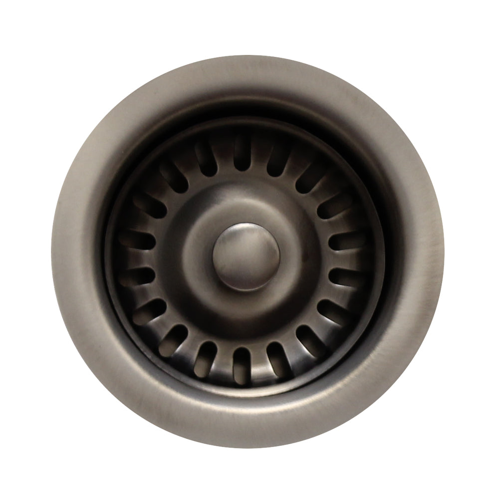 3 1/2" Basket Strainer for Deep Fireclay Application