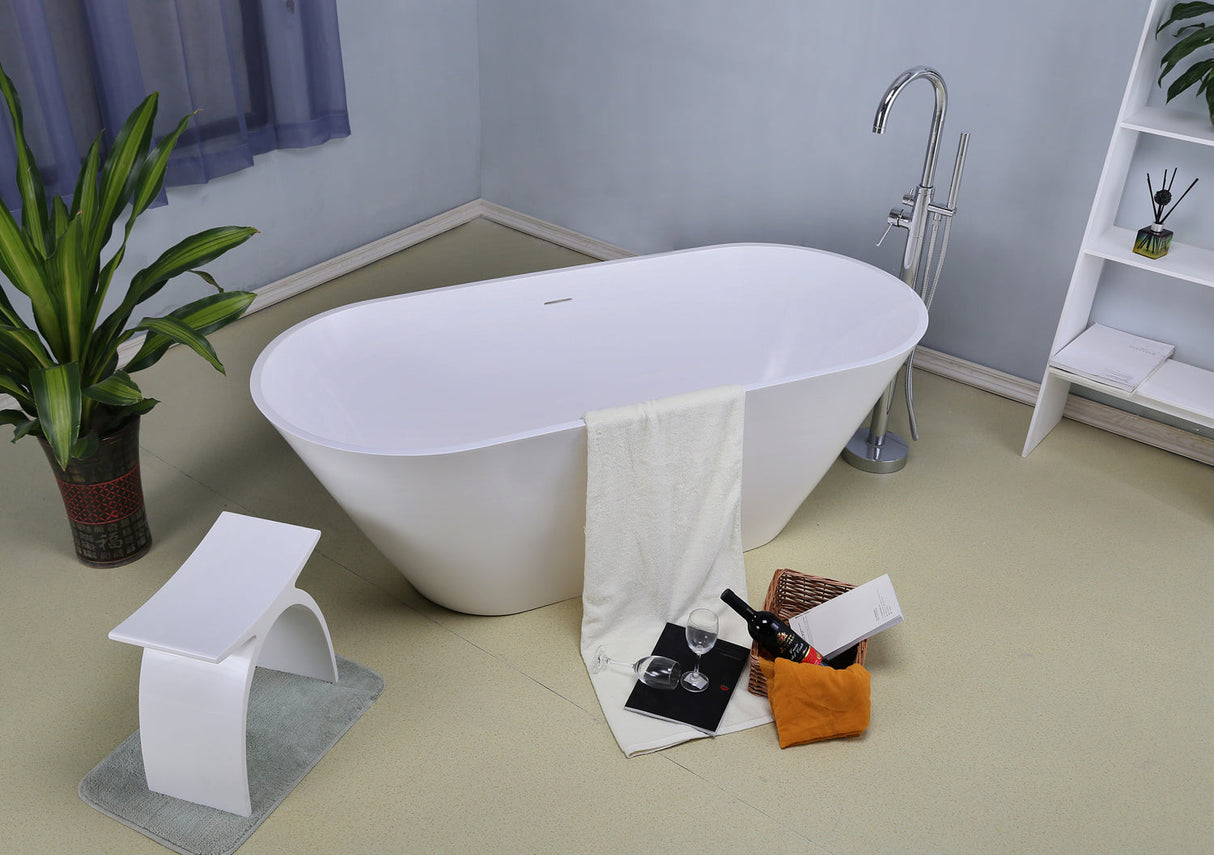 Nishi 68" BARstone Freestanding Tub