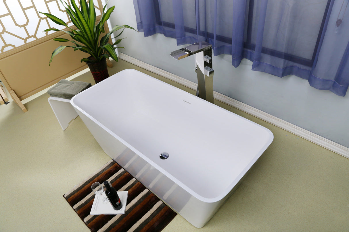 Romo 59" BARstone Freestanding Tub