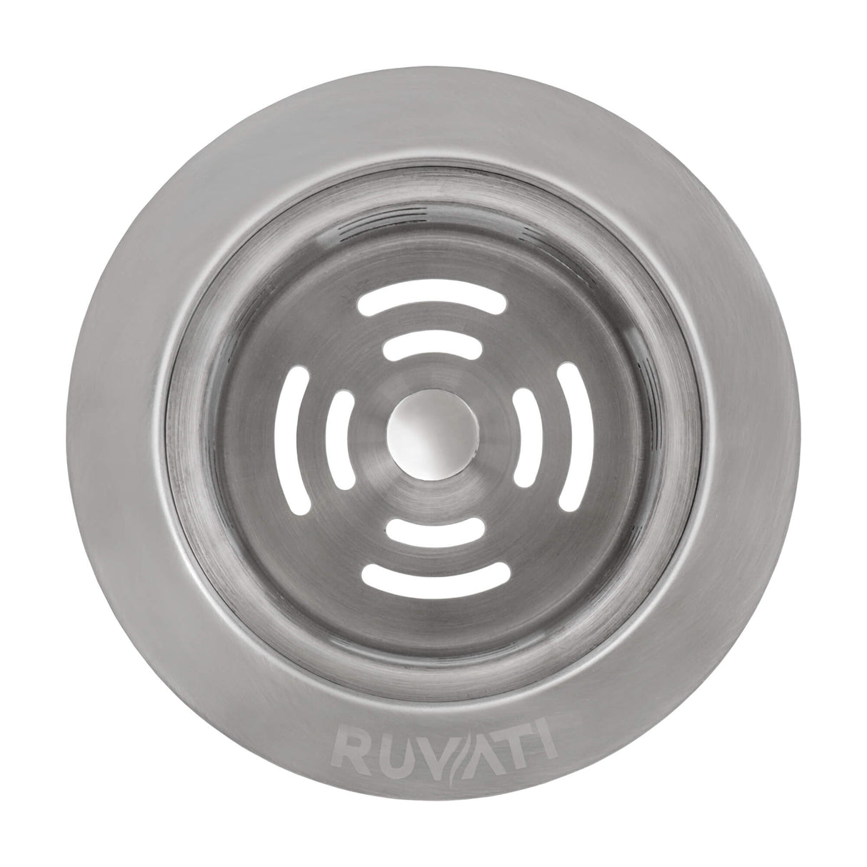 Ruvati Extended Garbage Disposal Flange with Deep Basket Strainer for Kitchen Sinks - Stainless Steel - RVA1049ST
