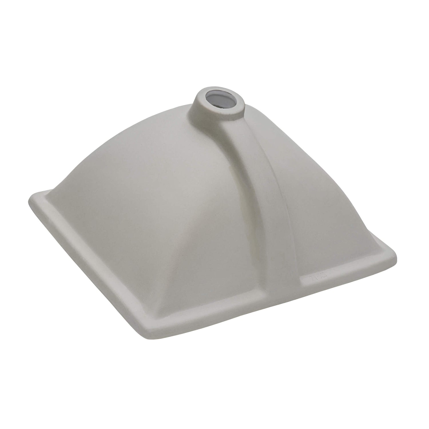 Ruvati 18 x 13 inch Undermount Bathroom Sink White Rectangular Porcelain Ceramic with Overflow - RVB0720