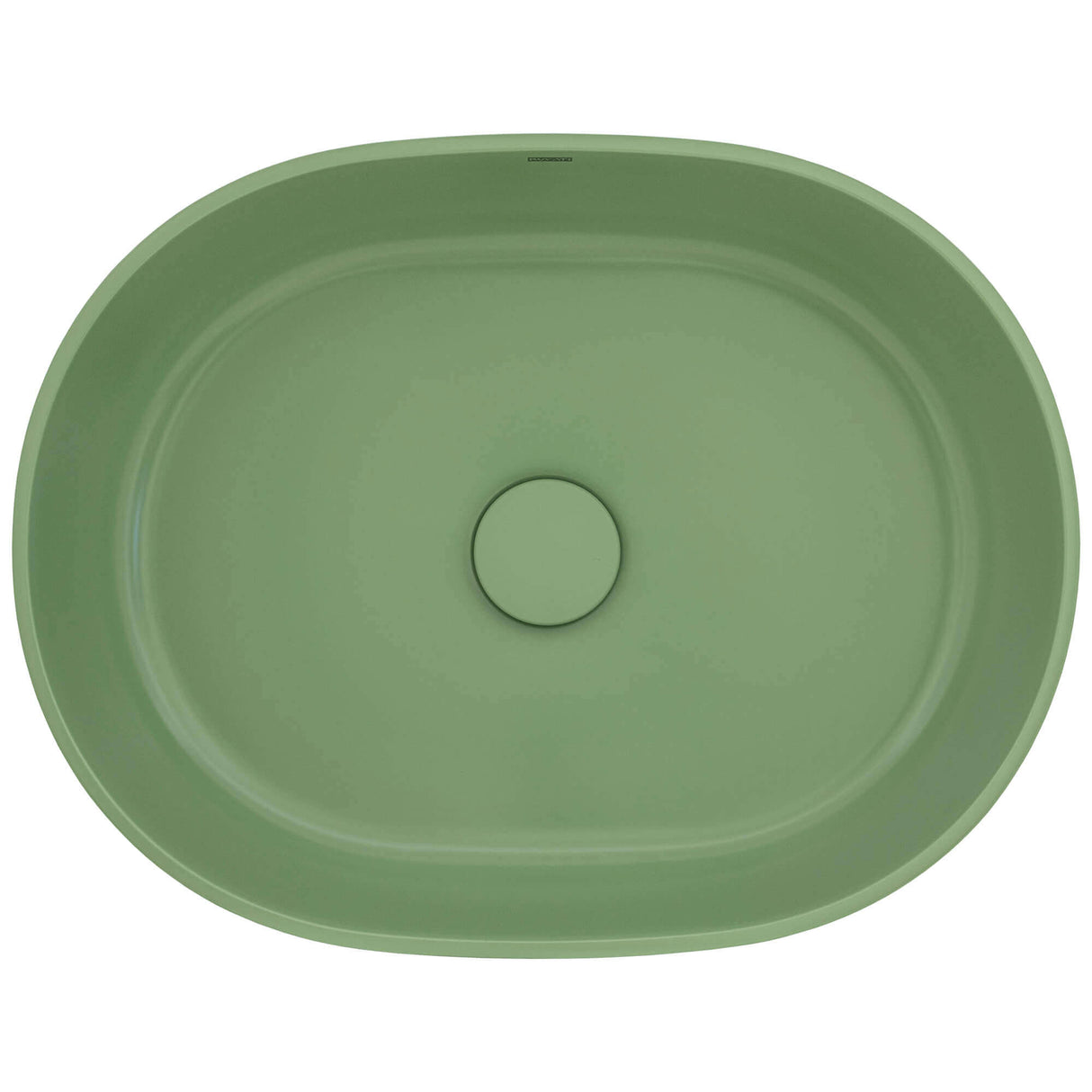 Ruvati 19-inch Avocado Lime Green epiStone Solid Surface Bathroom Vessel Sink - RVB2119GN