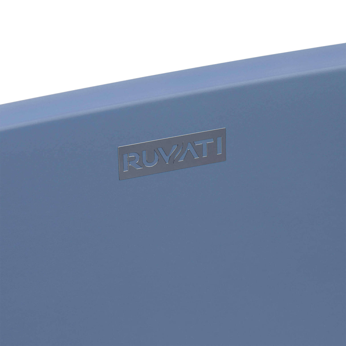 Ruvati 19-inch Pacific Blue epiStone Solid Surface Modern Bathroom Vessel Sink - RVB2119LE
