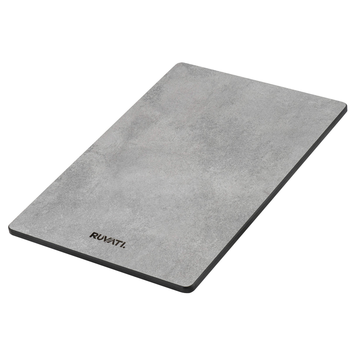 Ruvati 33-inch Matte Gray Granite Farmhouse Workstation Apron-front Composite Kitchen Sink - RVG1533GR