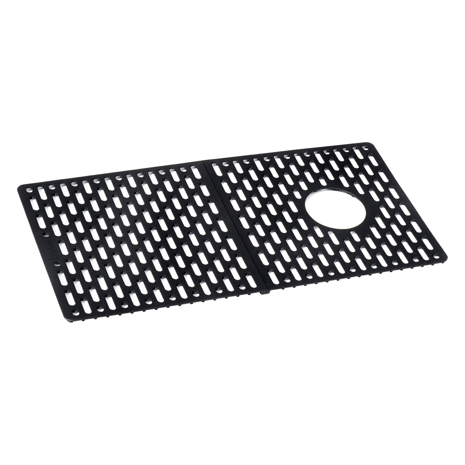 Ruvati 33-inch Undermount Workstation Granite Composite Kitchen Sink Matte Black - RVG2302BK
