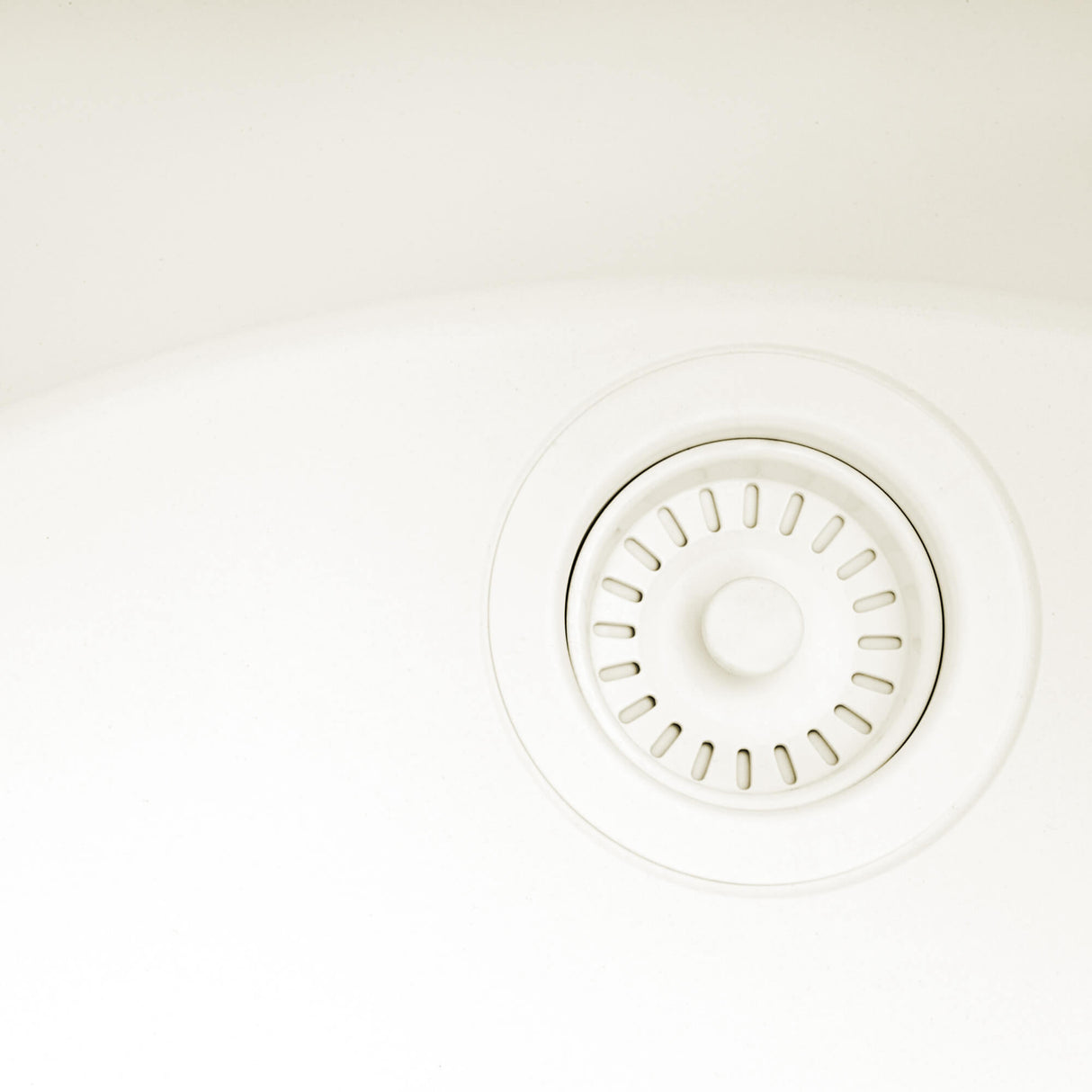 Ruvati 33-inch epiRock Workstation Warm White Undermount Kitchen Sink - RVG2325WB