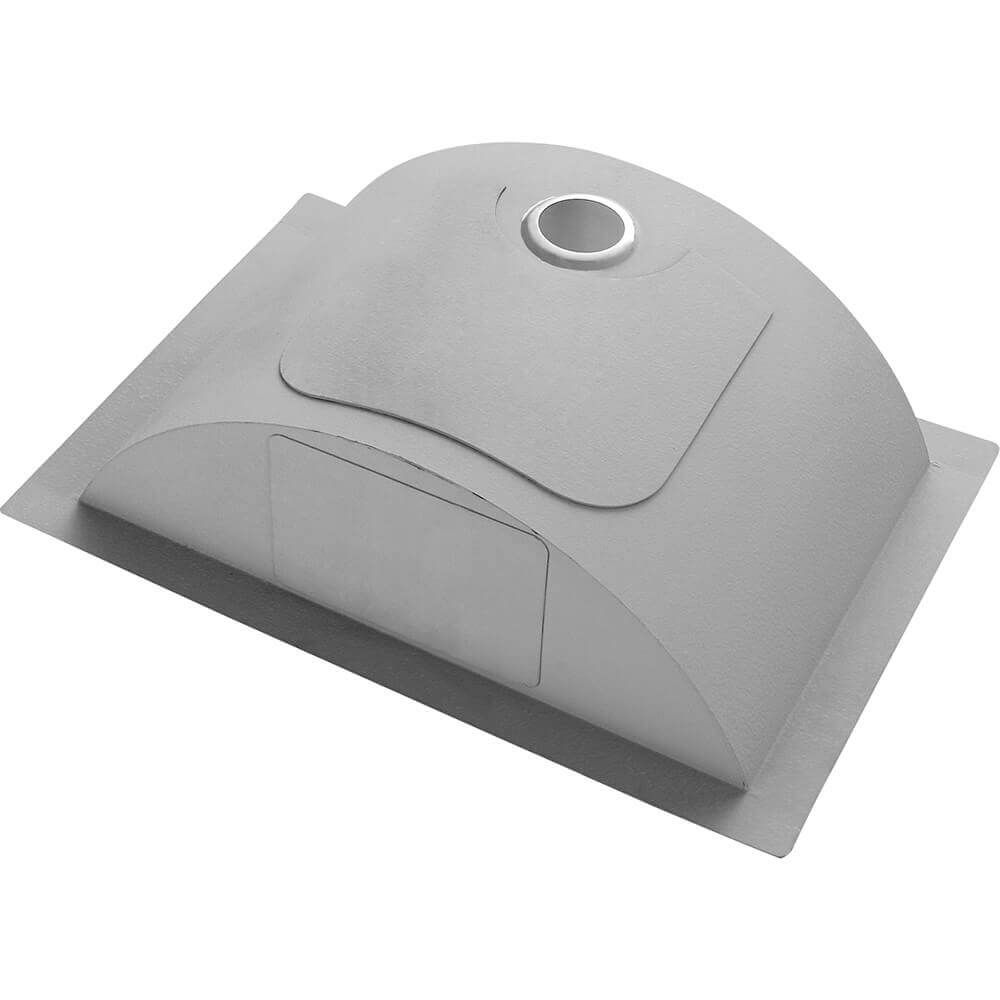 Ruvati 16 x 13 inch Brushed Stainless Steel Rectangular Bathroom Sink Undermount - RVH6106ST