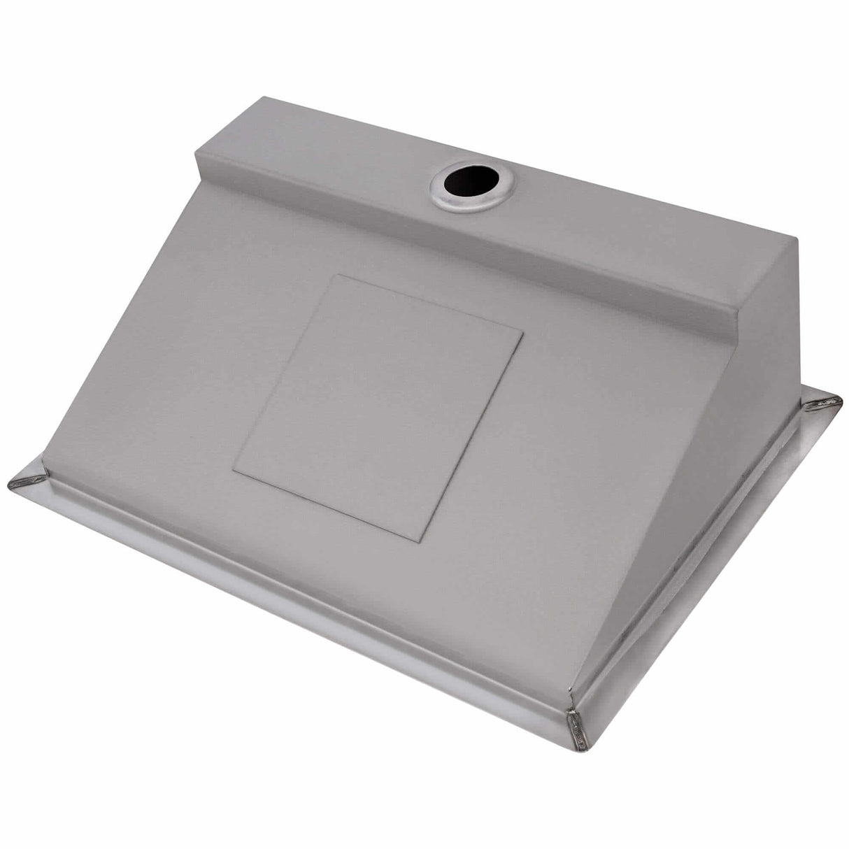 Ruvati 20 x 14 inch Brushed Stainless Steel Undermount Ramp Bathroom Sink Stainless Steel - RVH6140ST