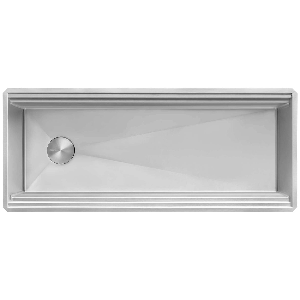 Ruvati 45-inch Workstation Two-Tiered Double Ledge Kitchen Sink Undermount 16 Gauge Stainless Steel - RVH6333ST