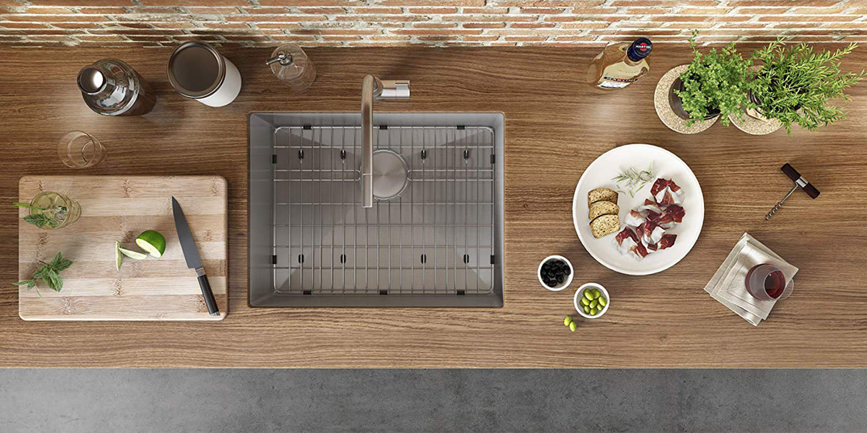 Ruvati 21-inch Undermount Stainless Steel Bar Prep Kitchen Sink 16 Gauge Rounded Corners Single Bowl - RVH7121