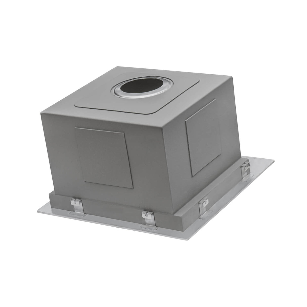 Ruvati 15 x 15 inch Workstation Drop-in Topmount Bar Prep RV Sink 16 Gauge Stainless Steel - RVH8215