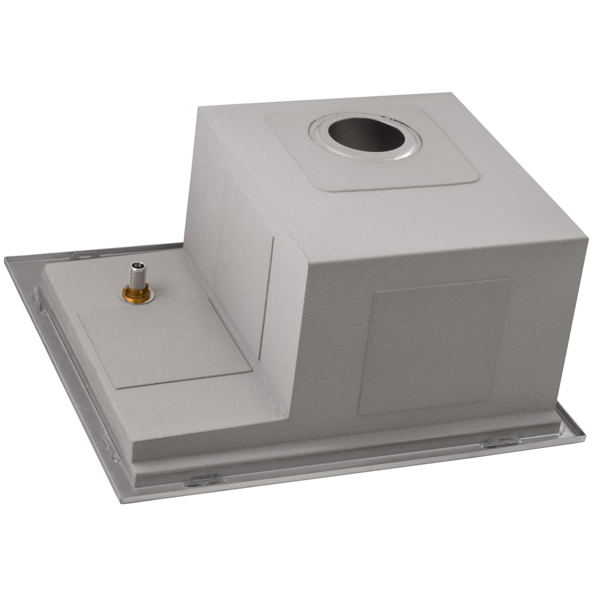 Ruvati Glass Rinser Sink 22 inch Workstation for Wet Bar Bottle Washer Drop in Topmount - RVH8262ST