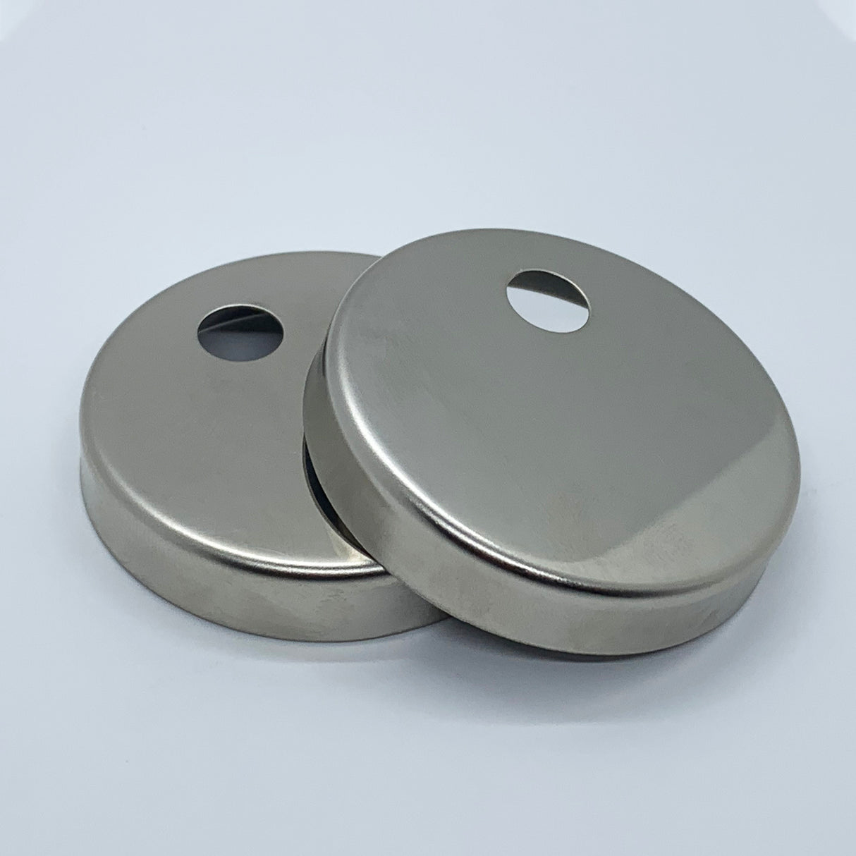 ICERA Metal Seat Caps S-242 S-232 S-235 S-252 Polished Nickel (pair) SC-242.502