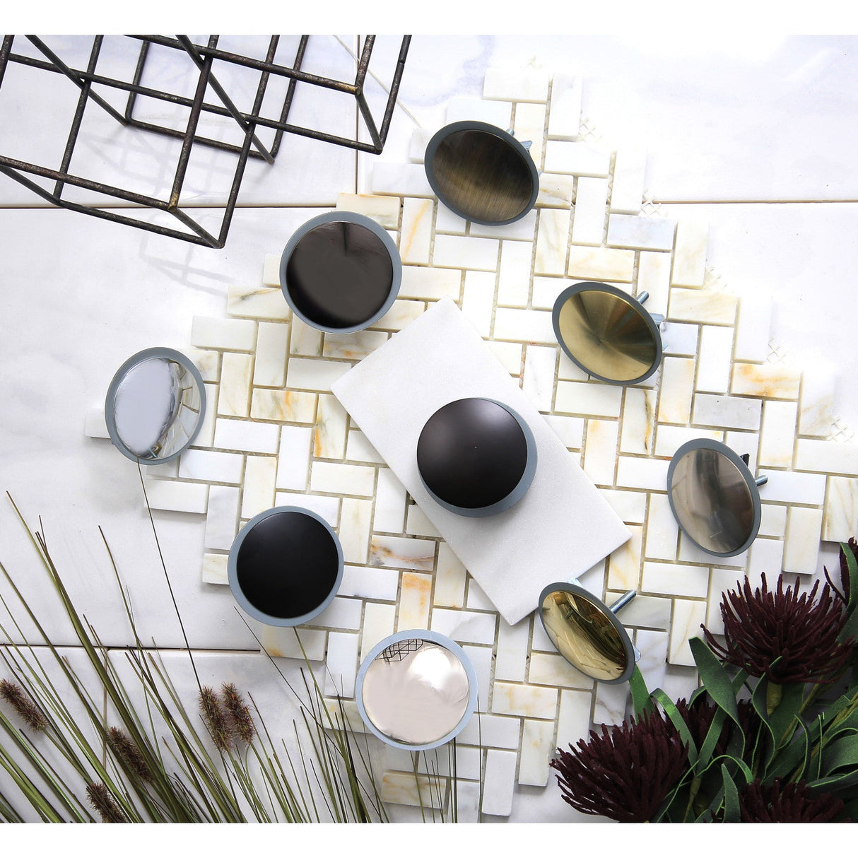 Studio SC1005 2-Inch Diameter Faucet Hole Cover, Oil Rubbed Bronze